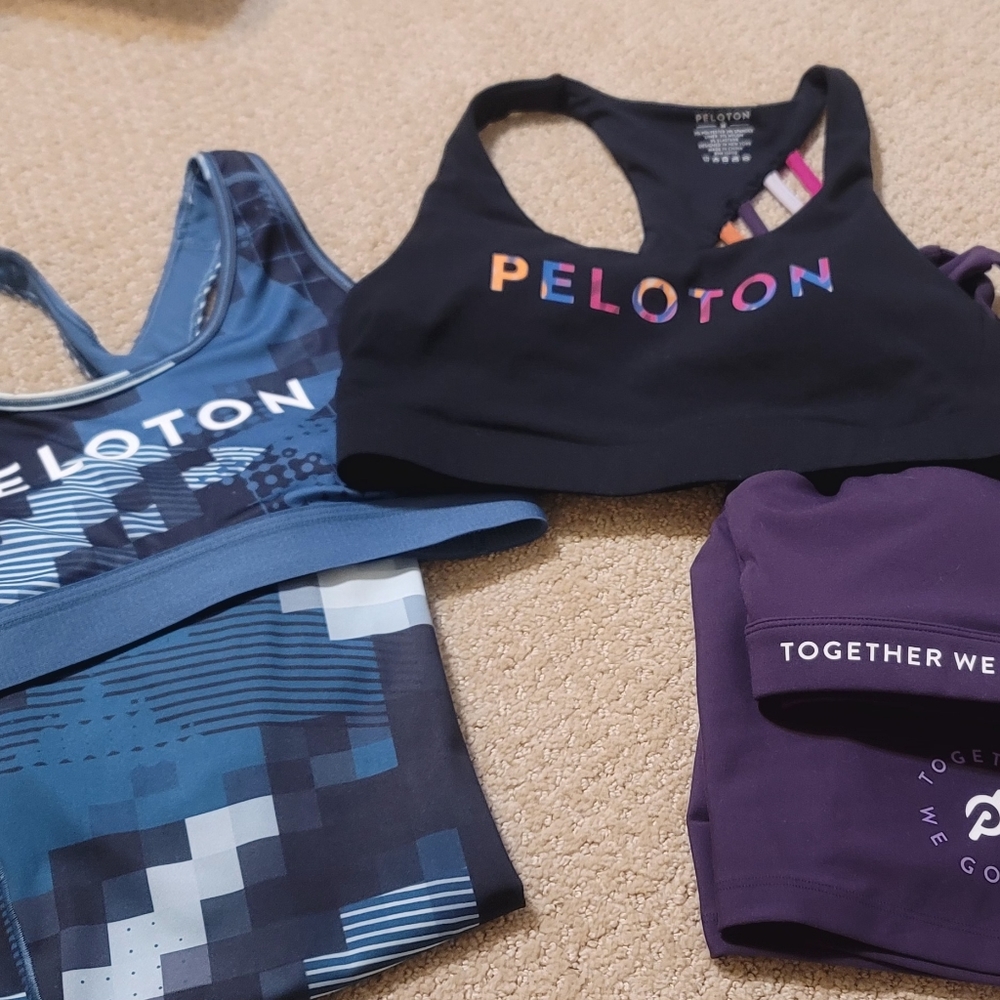 Peloton Sportswear Apparel, Size Medium, Top and Bottom